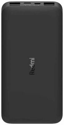 Внешний аккумулятор Xiaomi Redmi Power Bank VXN4305GL, 10000 мАч, черный
