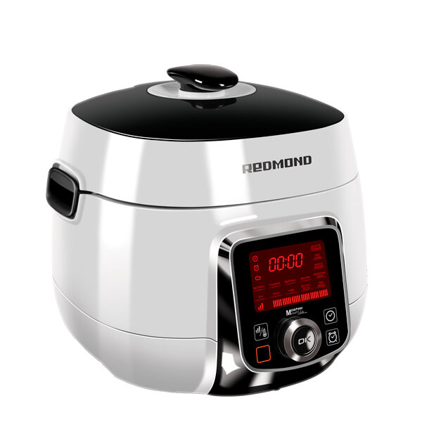 Скороварка/мультиварка REDMOND RMC-P470, белый/черный