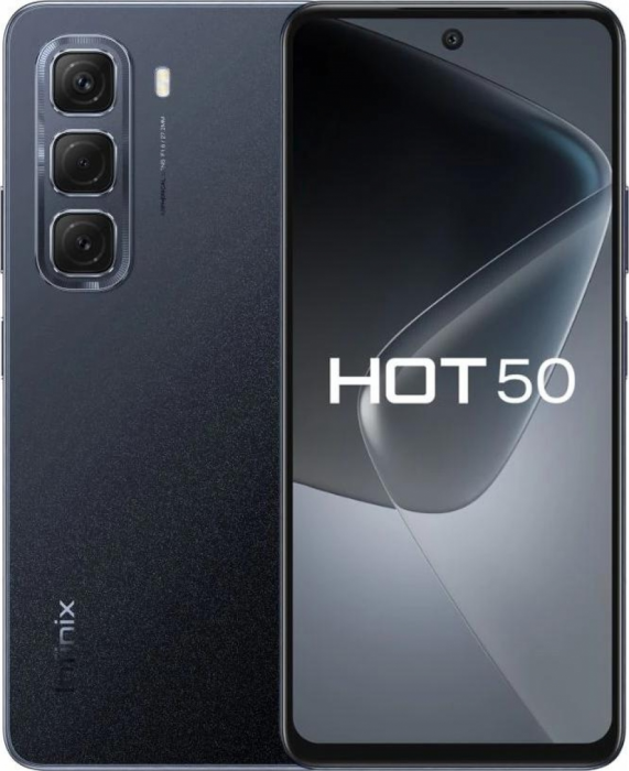 Смартфон Infinix Hot 50 8/256Gb, Sleek Black