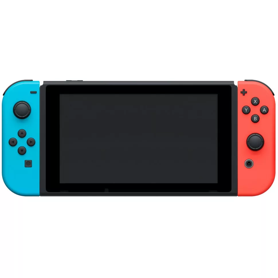 Игровая приставка Nintendo Switch rev.2 32 ГБ, неоновый синий