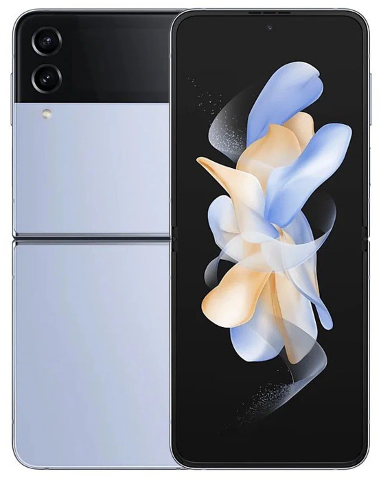 Смартфон Samsung Galaxy Z Flip4 8/128 ГБ, голубой