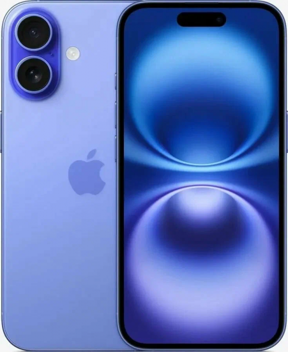 Смартфон Apple iPhone 16 Plus 128 ГБ, Nano SIM + eSIM Ultramarine