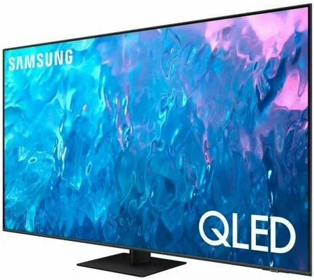 65" Телевизор Samsung QE65Q70CAUXRU, QLED, 4K Ultra HD, серый, смарт ТВ, Tizen OS