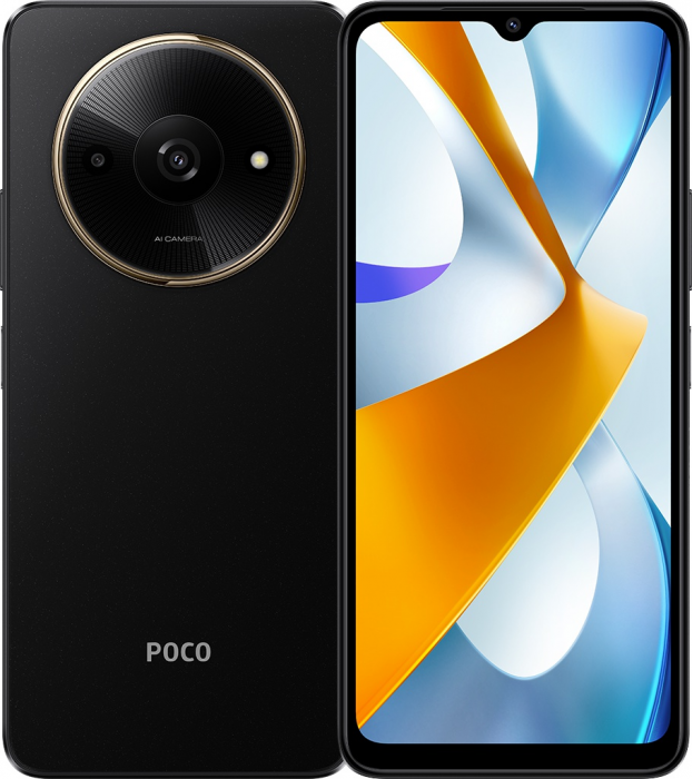 Смартфон Xiaomi POCO C61 4/128Gb Black