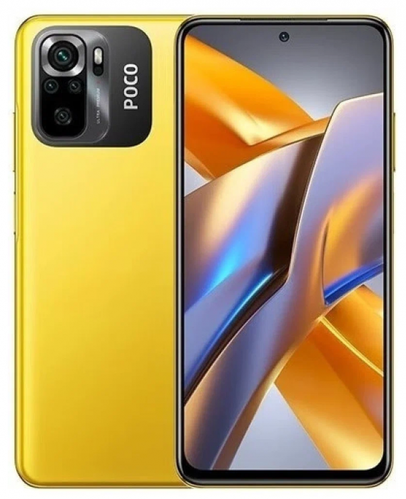 Смартфон Xiaomi POCO M5s 4/128 ГБ Global, желтый