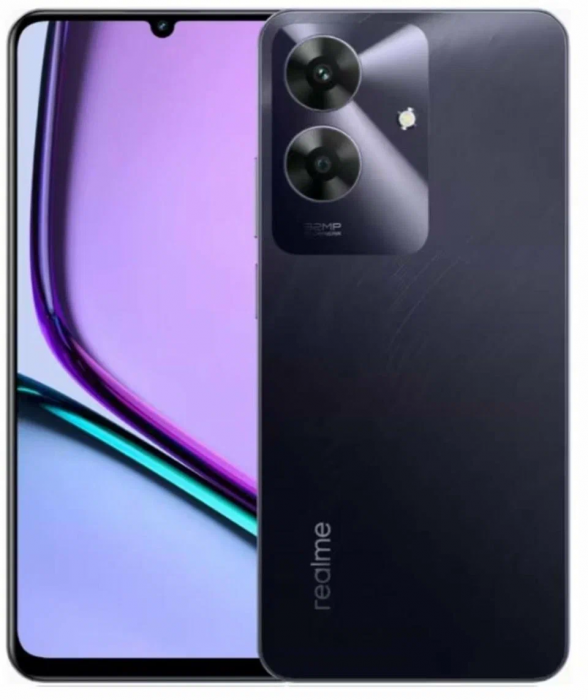 Смартфон Realme Note 60 4/128Gb, Marble Black