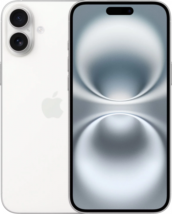 Смартфон Apple iPhone 16 Plus 256 ГБ, Nano SIM + eSIM White