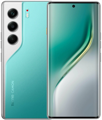 Смартфон Tecno Camon 40 Pro 5G 12/256Gb, Emerald Lake Green