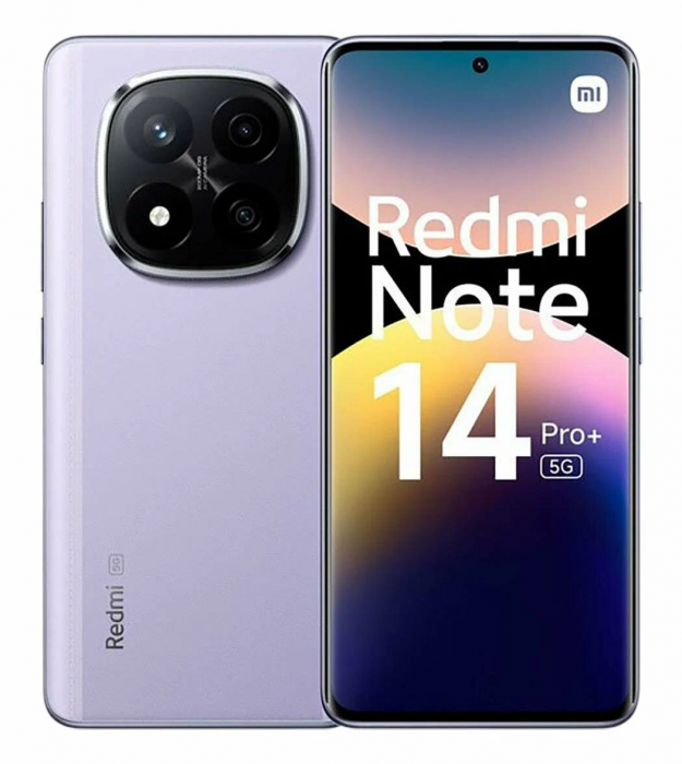 Смартфон Xiaomi Redmi Note 14 Pro Plus 12/512Gb, Lavender Purple