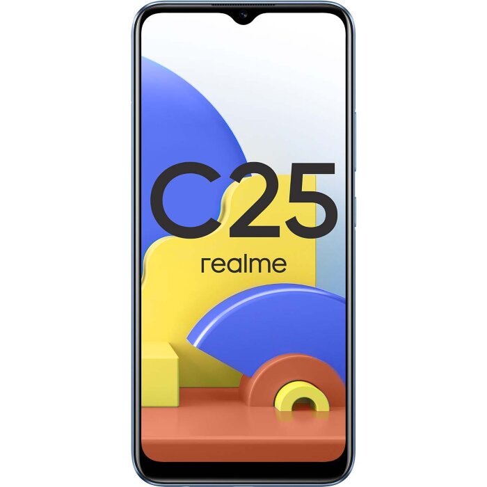 Смартфон realme C25 4/64GB Water Blue (RMX3191)