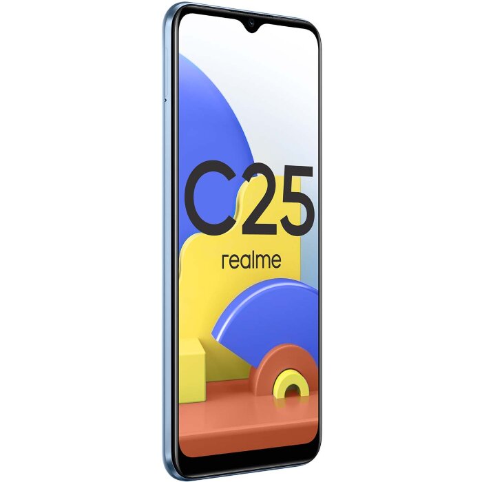 Смартфон realme C25 4/64GB Water Blue (RMX3191)