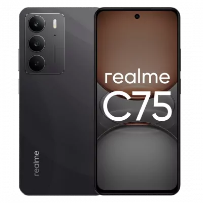 Смартфон Realme C75 8/256GB, черный (RU)