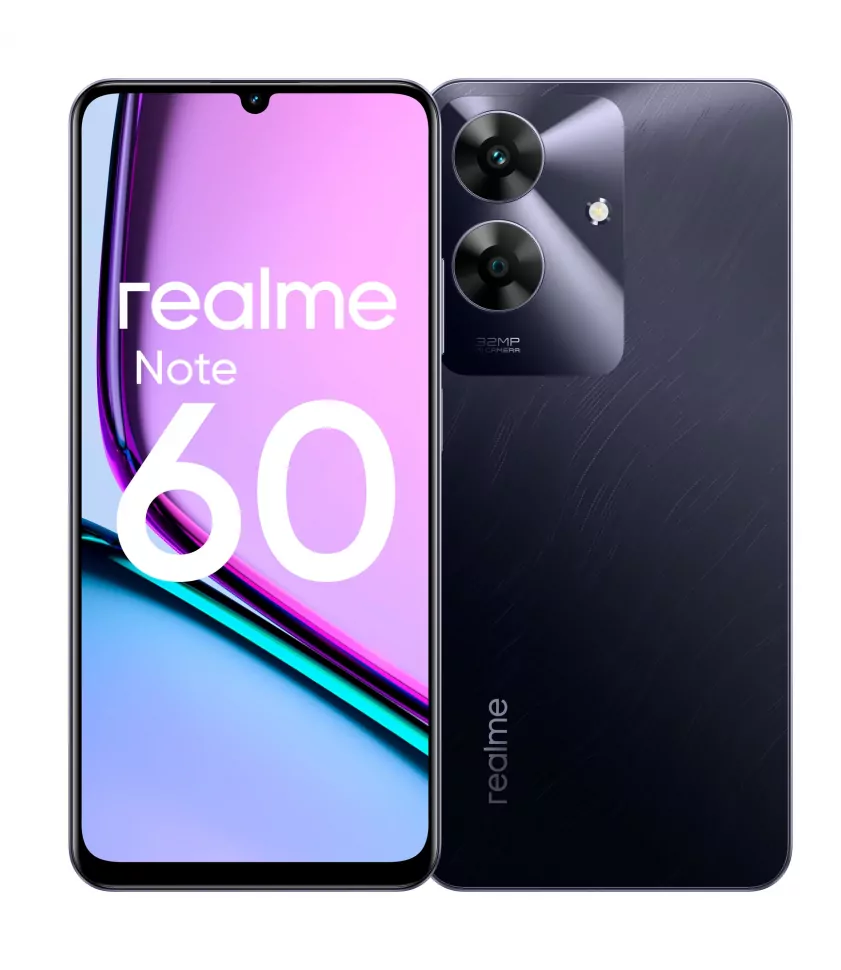Смартфон Realme Note 60 6/128Gb Marble Black купить в Москве, цена