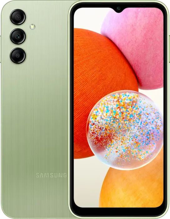 Смартфон Samsung Galaxy A14 4/64 ГБ, светло-зеленый