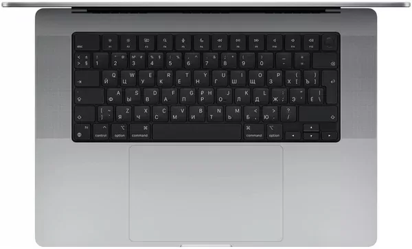 16.2" Ноутбук Apple Macbook Pro 16 (2021) 3456×2234, Apple M1 Pro, RAM 16 ГБ, SSD 512 ГБ, Apple graphics 16-core, macOS, MK183RU/A, серый космос