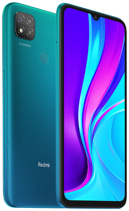 Смартфон Xiaomi Redmi 9C 3/64 ГБ, зеленый