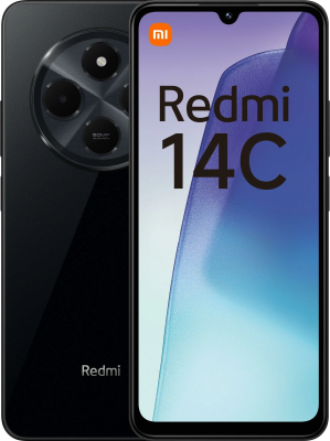 Смартфон Xiaomi Redmi 14C 8/256GB, Midnight Black