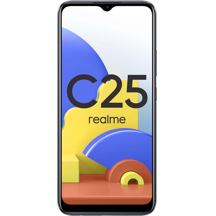 Смартфон realme C25 4/64GB, черный