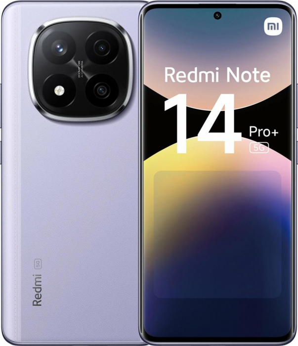 Смартфон Xiaomi Redmi Note 14 Pro Plus 5G 8/256Gb, Lavender Purple