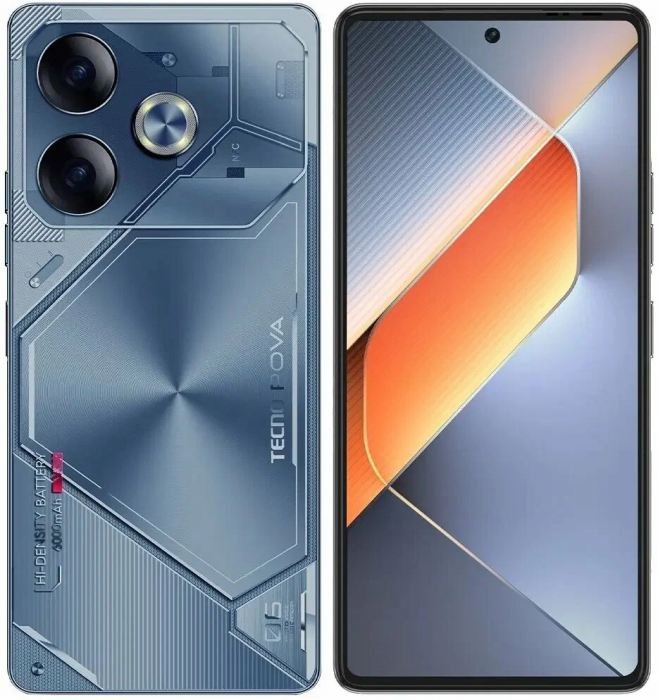 Смартфон Tecno Pova 6 12/256GB, Interstellar Blue