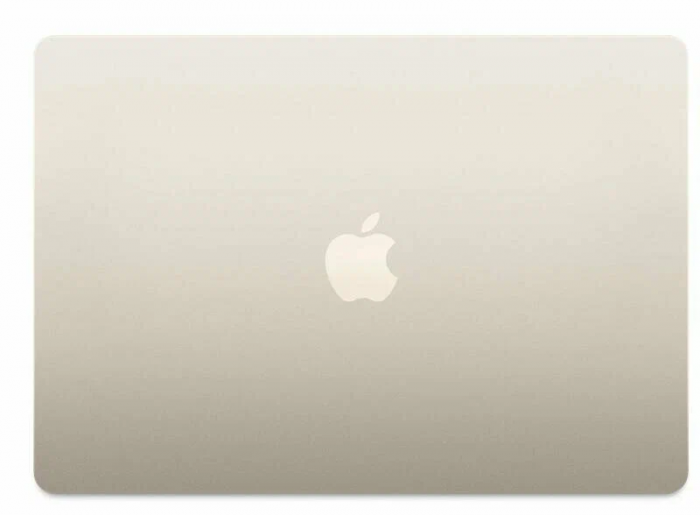 Ноутбук Apple MacBook Air 15" (M3, 8C CPU/10C GPU, 2024), 8 ГБ, 256 ГБ SSD, MRYR3 Starlight