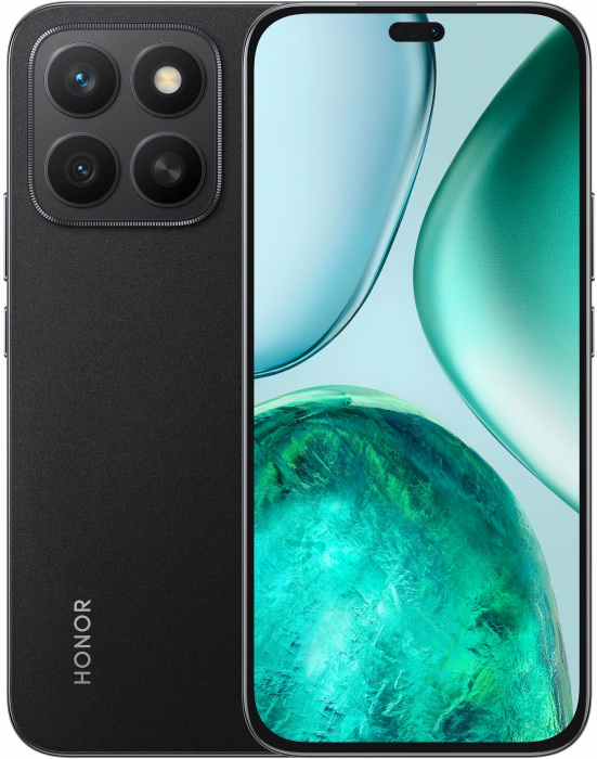 Смартфон Honor X8c 8/256Gb, Midnight Black