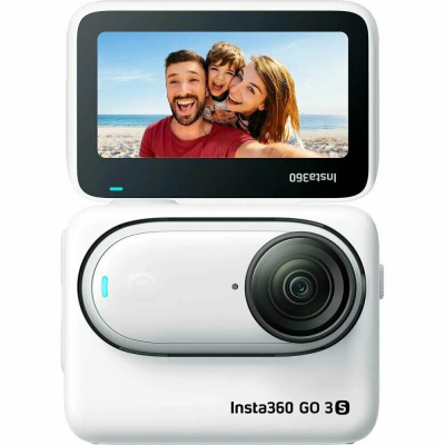 Портативная акустика Экшн-камера Insta360 GO 3S 128Gb White