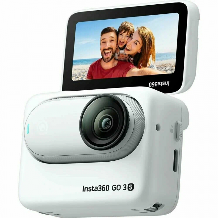 Портативная акустика Экшн-камера Insta360 GO 3S 128Gb White