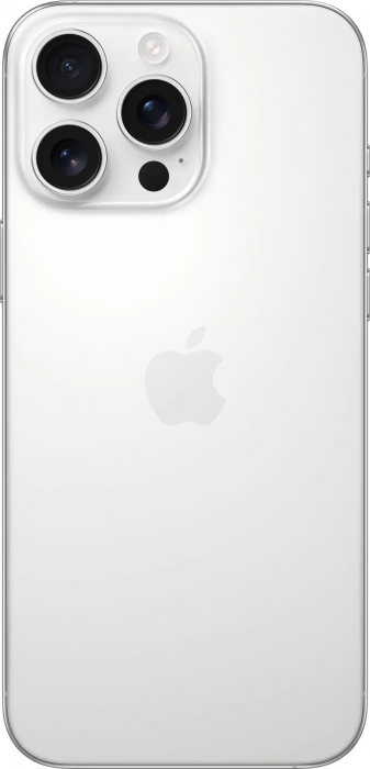 Смартфон Apple iPhone 16 Pro Max 256 ГБ, Nano SIM + eSIM, White Titanium