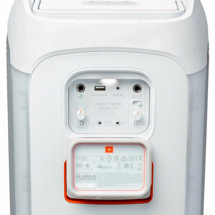 Портативная акустика JBL PartyBox Club 120 white