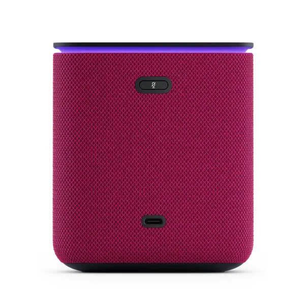 Умная колонка Яндекс Станция Миди с Zigbee, малиновый, 24 Вт