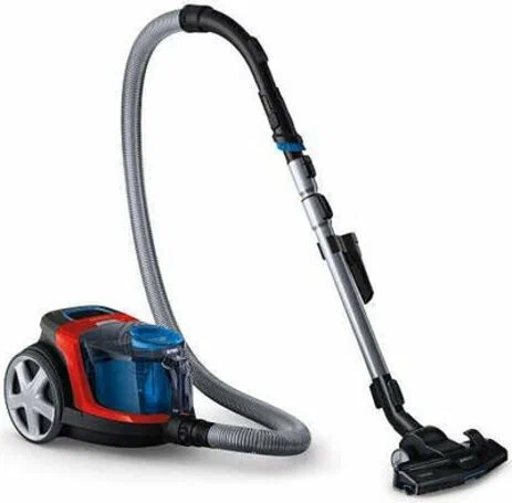 Philips Безмешковый бытовой пылесос FC9351/01, черный, красный, 1900 Вт