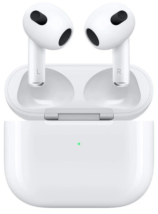 Беспроводные наушники Apple AirPods 3 Lightning Charging Case, белый