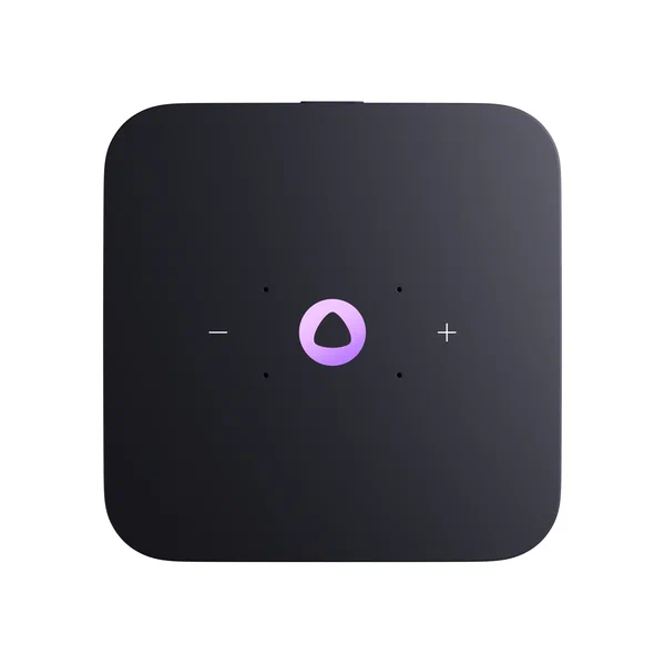 Умная колонка Яндекс Станция Миди с Алисой, черный, с Zigbee, 24Вт