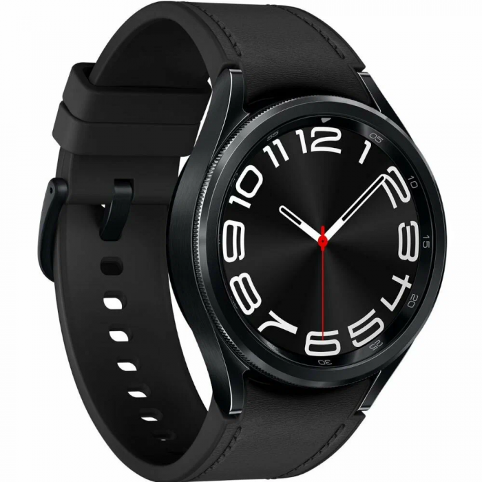 Смарт-часы Samsung Galaxy Watch6 Classic 43 mm Black Case, Fluoroelastomer Black