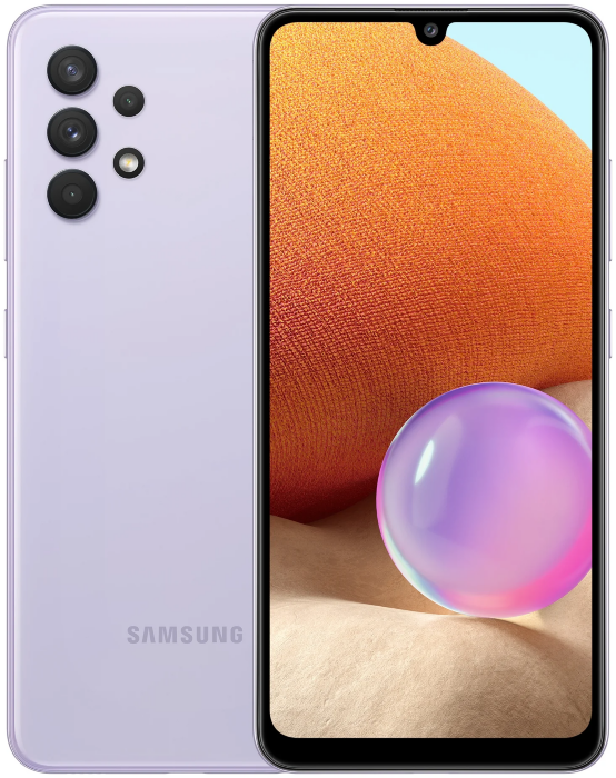 Смартфон Samsung Galaxy A32 4/64 ГБ, лаванда