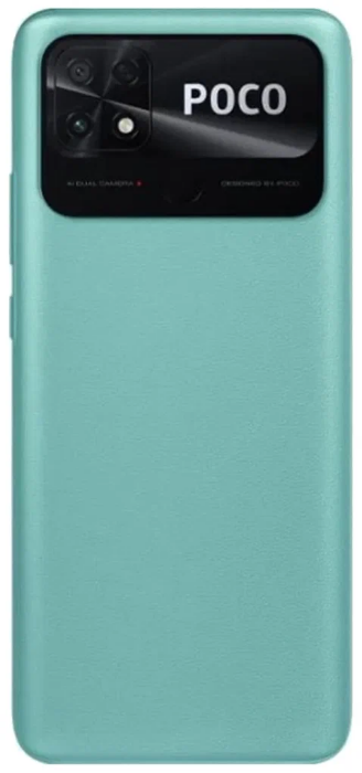 Смартфон Xiaomi POCO C40 4/64 ГБ RU, коралловый зеленый