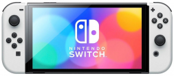 Игровая приставка Nintendo Switch OLED 64 ГБ CN, белый