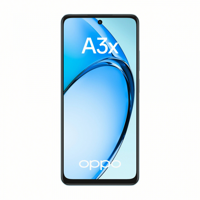 Смартфон OPPO A3x 4/128 Гб, лазурный