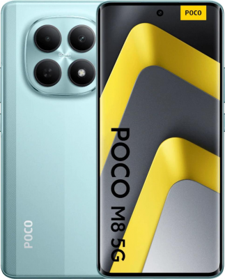 Смартфон Xiaomi Poco M8 5G 8/256Gb Green