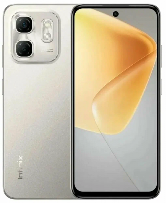 Смартфон Infinix Hot 50i 6/128Gb, Titanium Gray