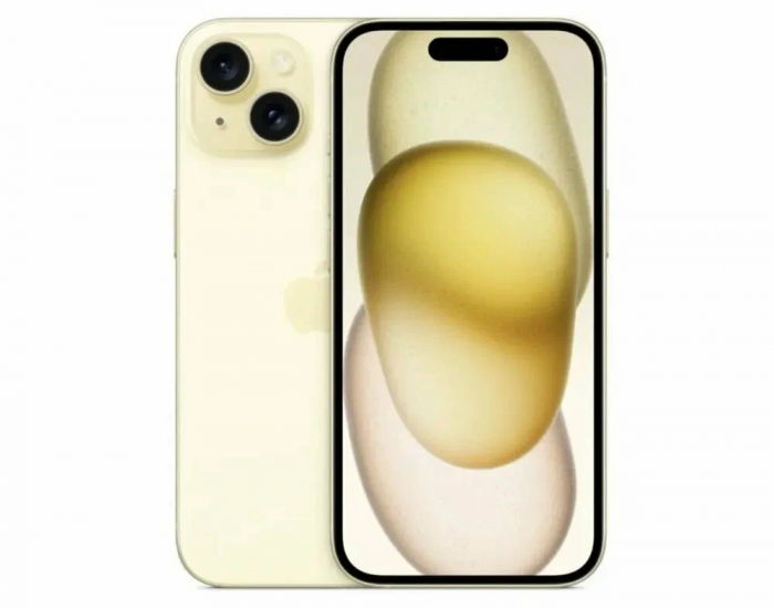 Смартфон Apple iPhone 15 Plus 256 ГБ, nano SIM + eSIM, Yellow