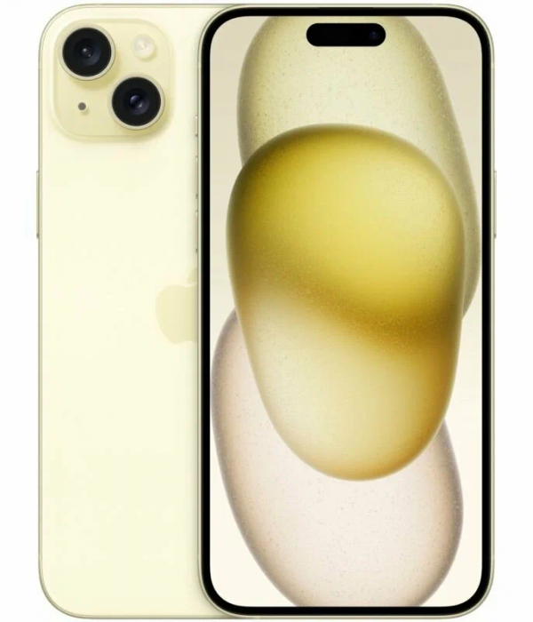 Смартфон Apple iPhone 15 Plus 256 ГБ, nano SIM + eSIM, Yellow