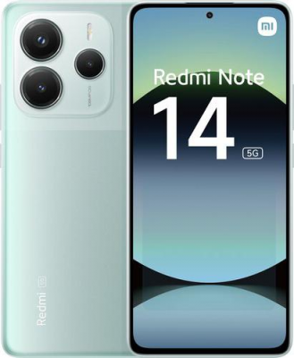 Смартфон Xiaomi Redmi Note 14 5G 8/256Gb, Coral Green