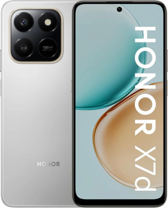 Смартфон Honor X7d 8/128Gb Meteor Silver