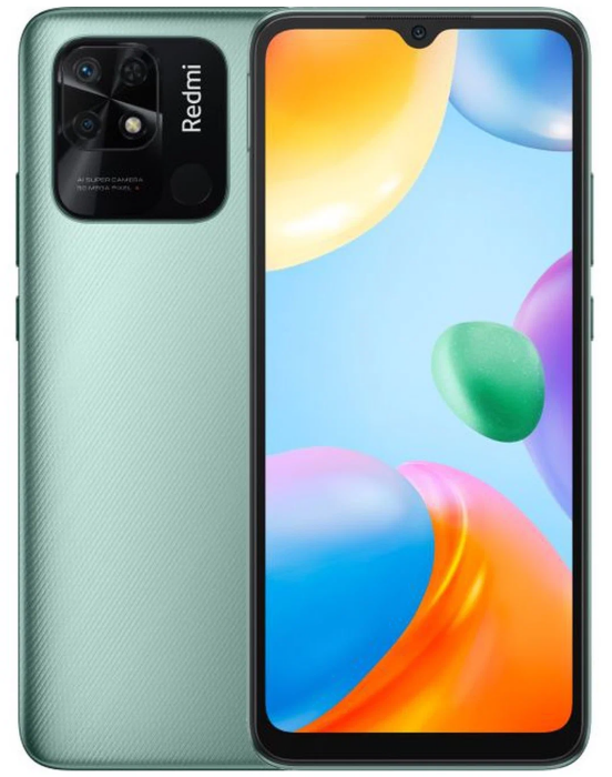 Смартфон Xiaomi Redmi 10C 4/128 ГБ Global, зеленая мята