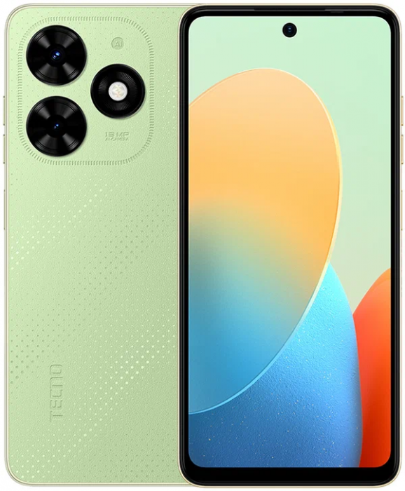 Смартфон TECNO Spark Go 2024 3/64 ГБ, зеленый