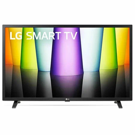 32" Телевизор LG 32LQ63006LA 2022 IPS RU, черное стекло