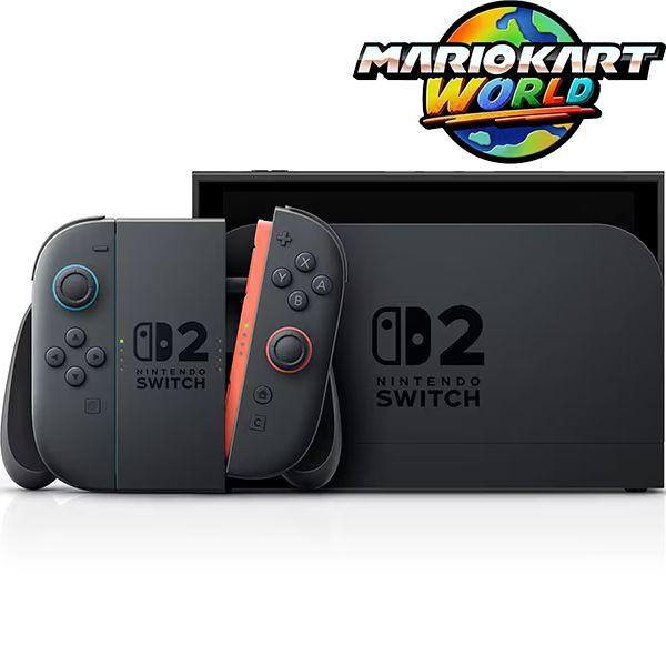 Игровая консоль Nintendo Switch 2 System 256GB + Mario Kart World Bundle