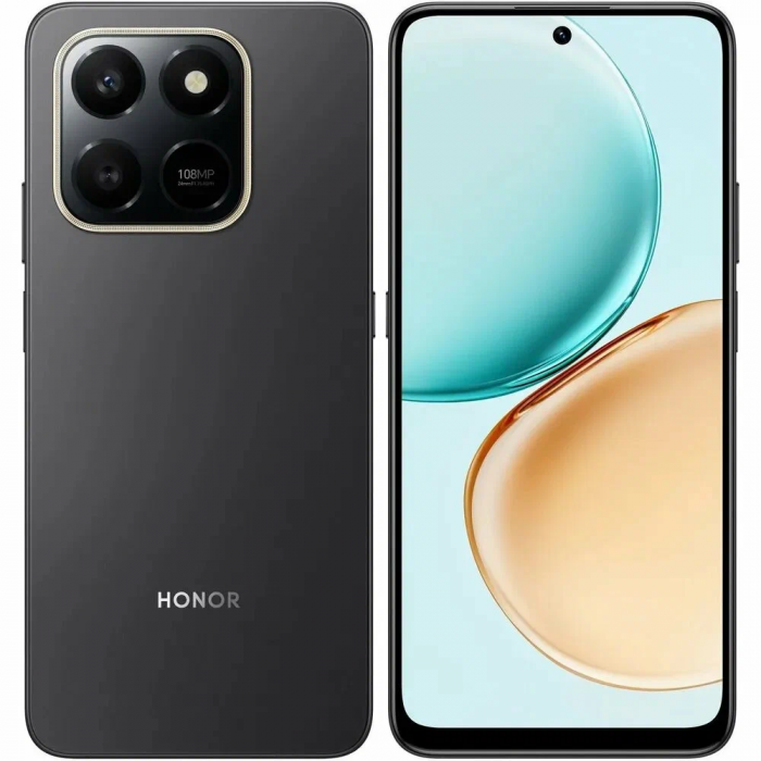 Смартфон Honor X7d 8/128Gb Velvet Black